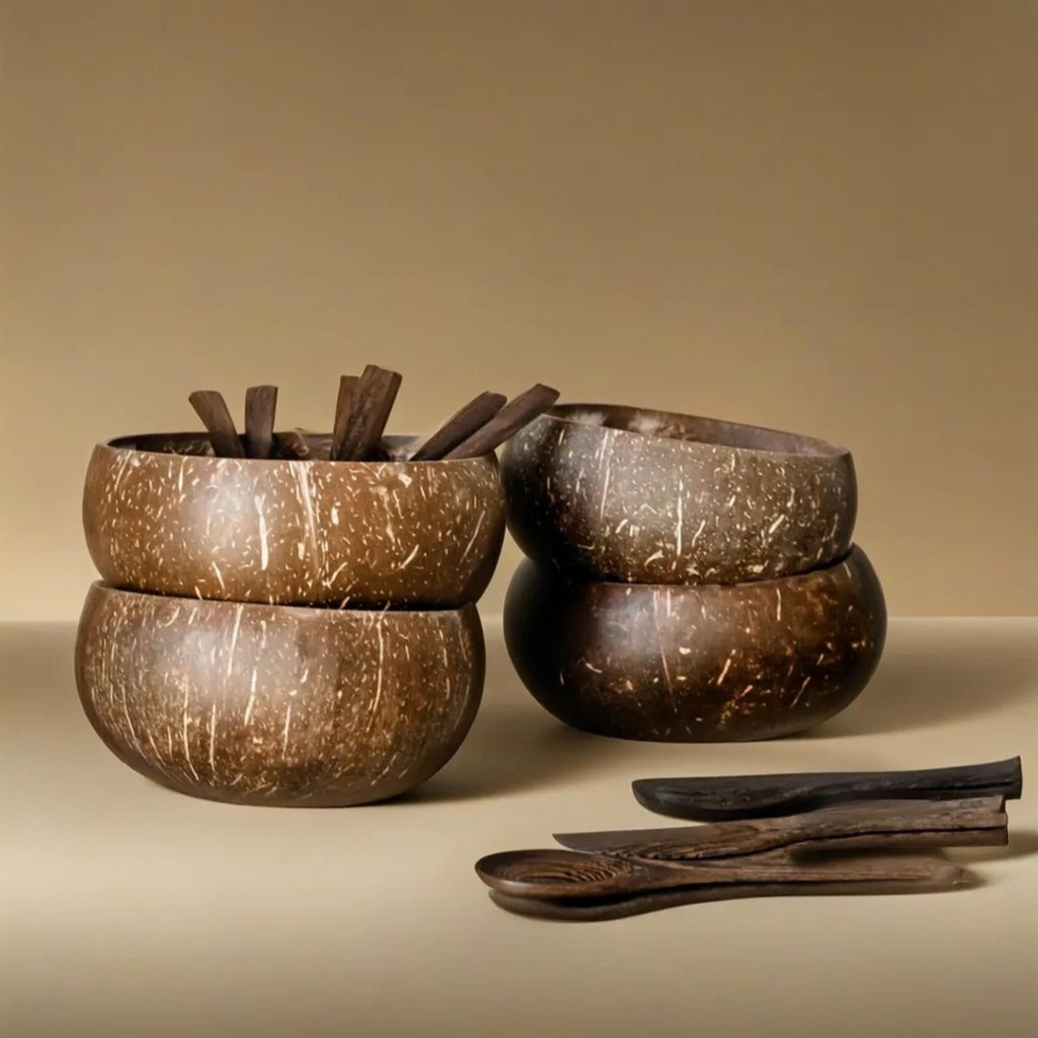 Coconut Wooden Fork