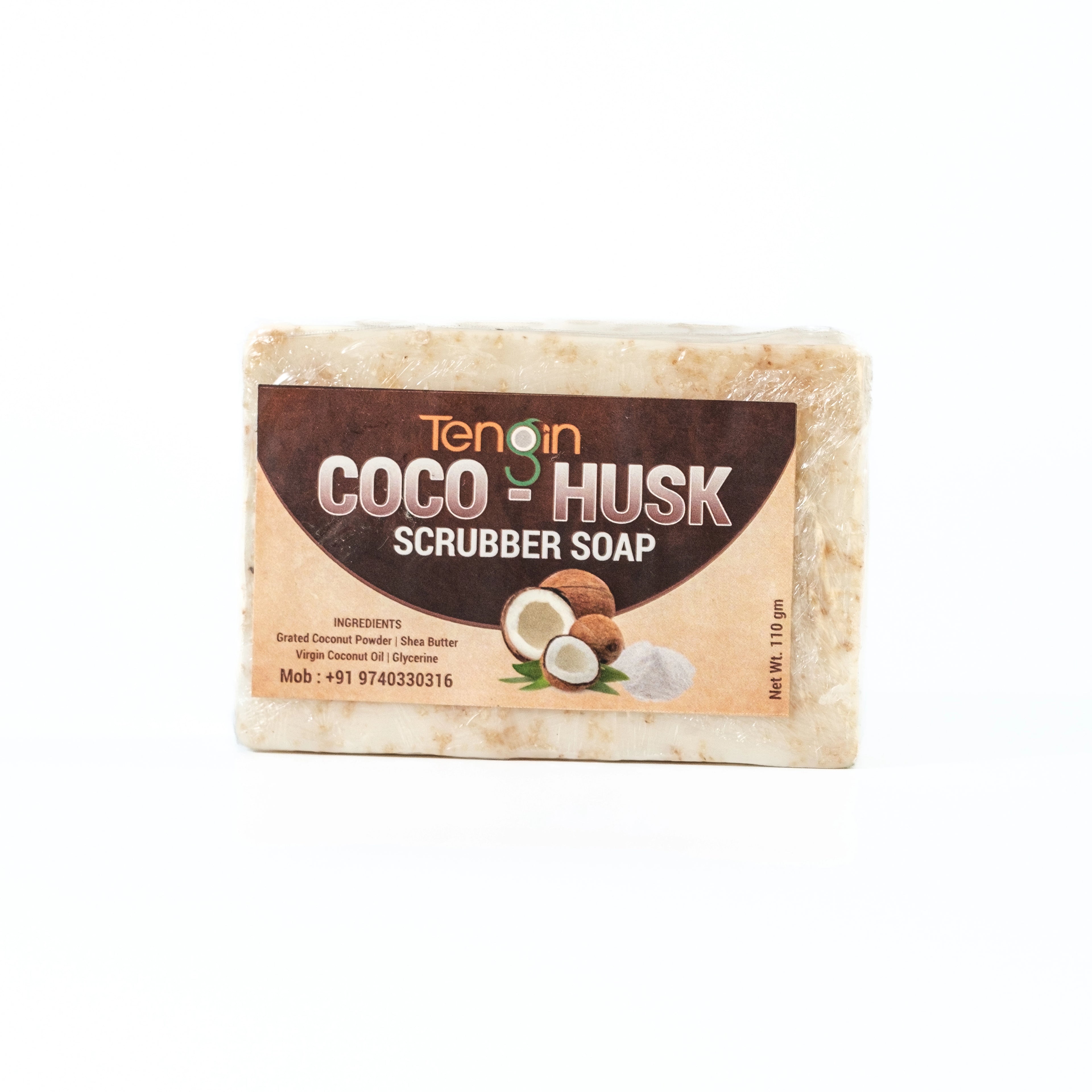 Coco-Husk Scrubber Soap