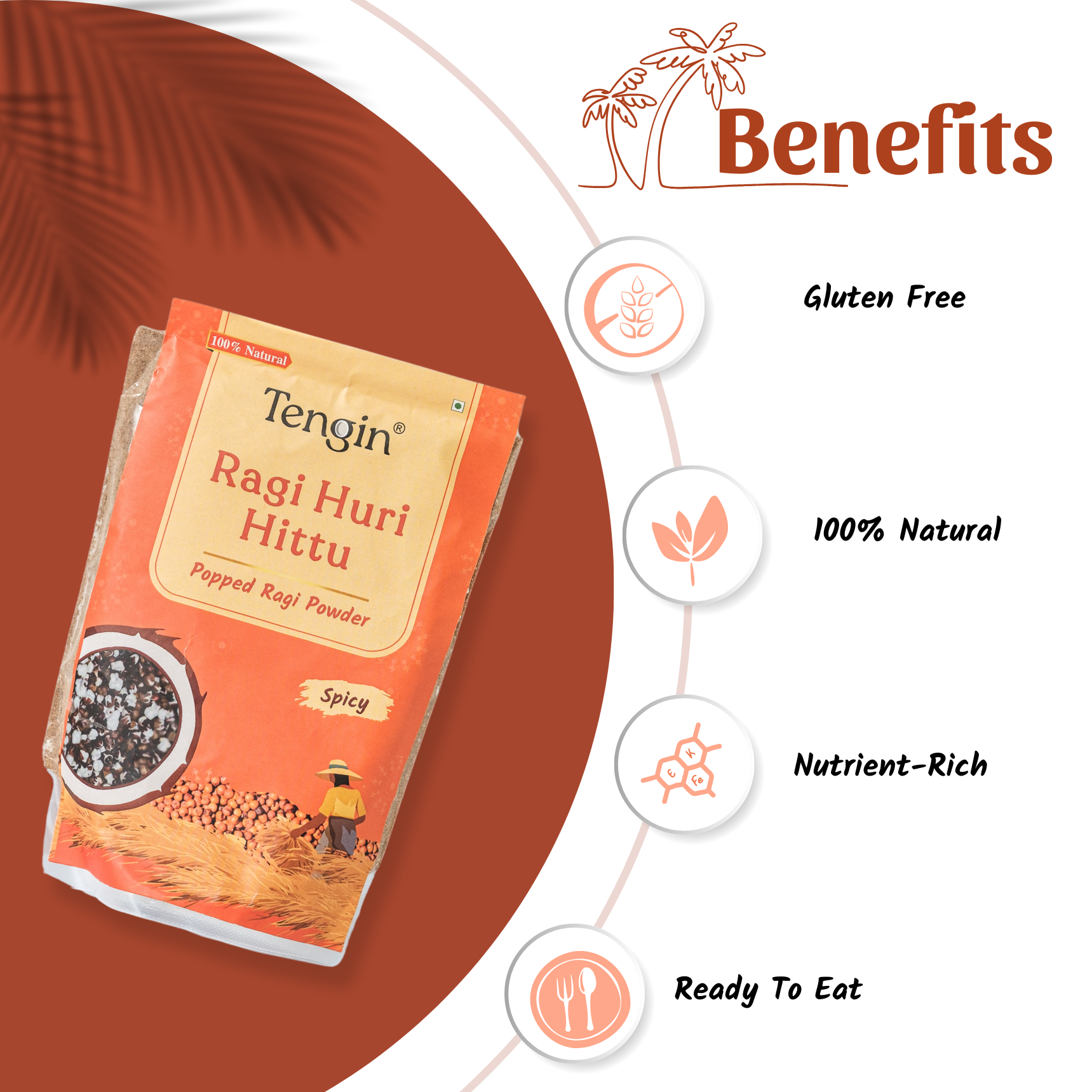 Tengin ragi huri hittu spicy served glass buttermilk traditional Karnataka breakfast snack