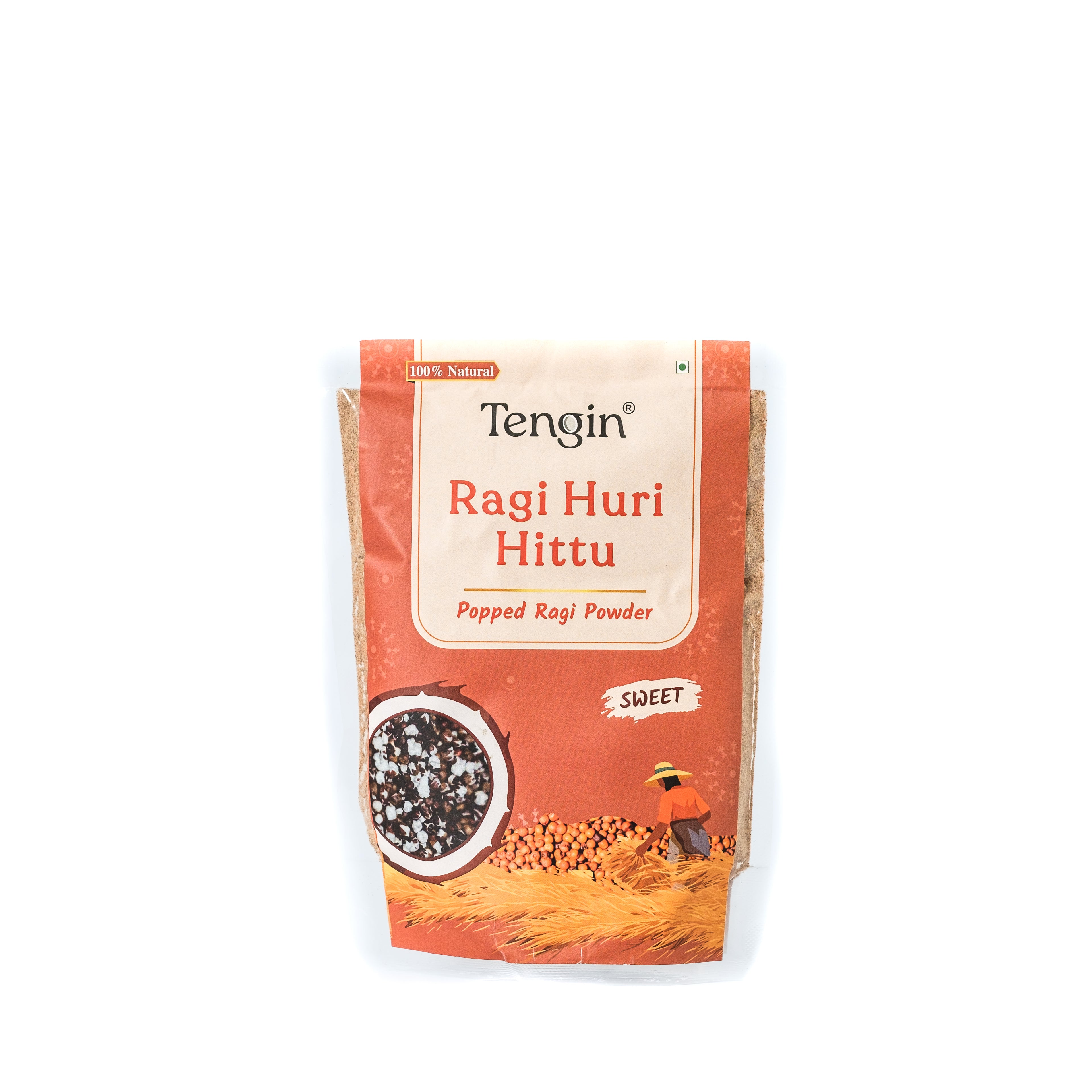Tengin women collective making ragi huri hittu sweet handmade Tiptur Karnataka village