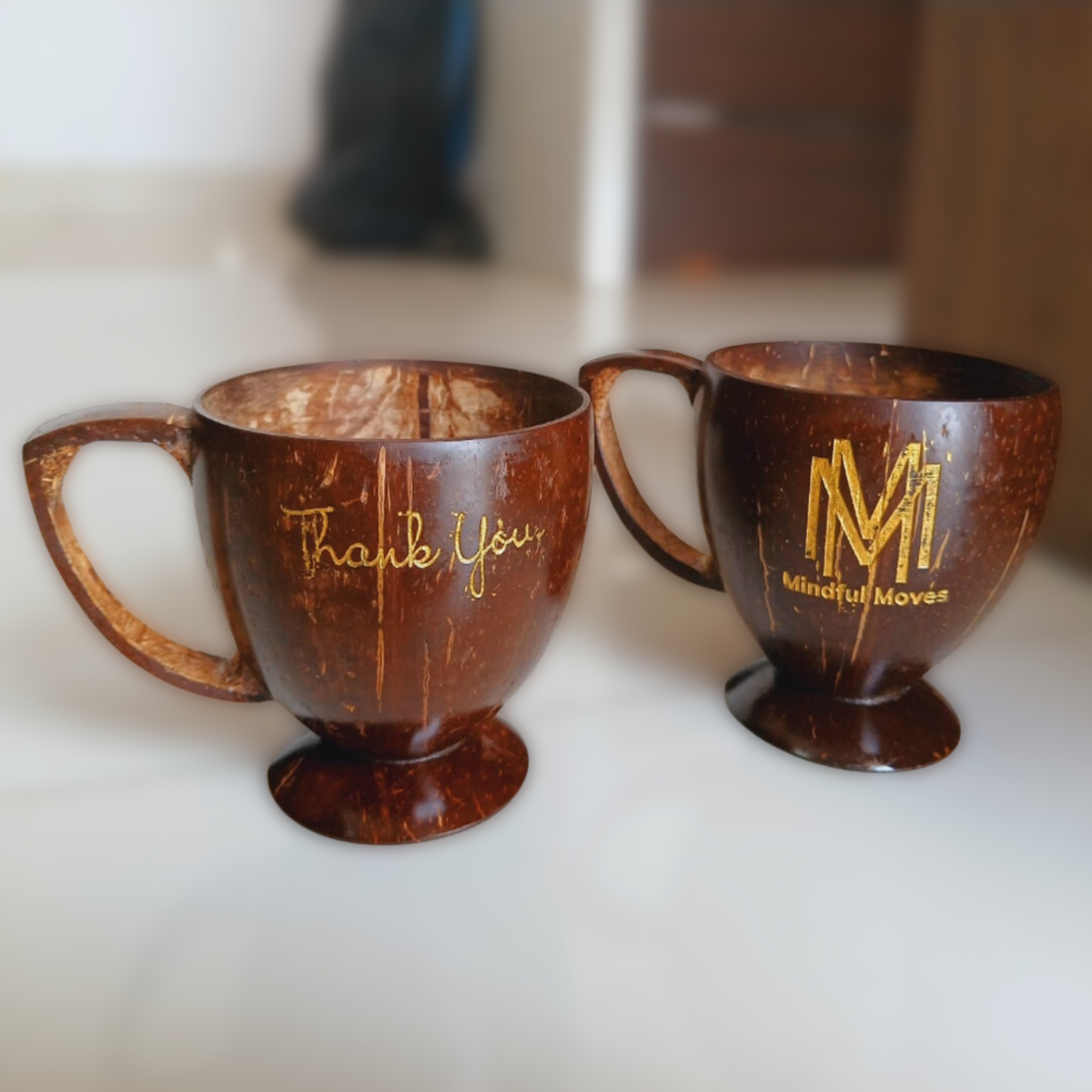 Coconut Shell Teacup