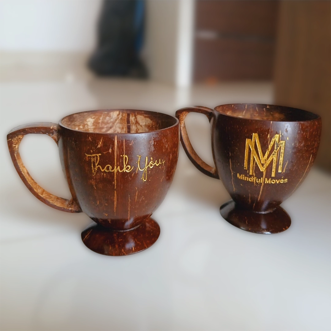 Coconut Shell Teacup