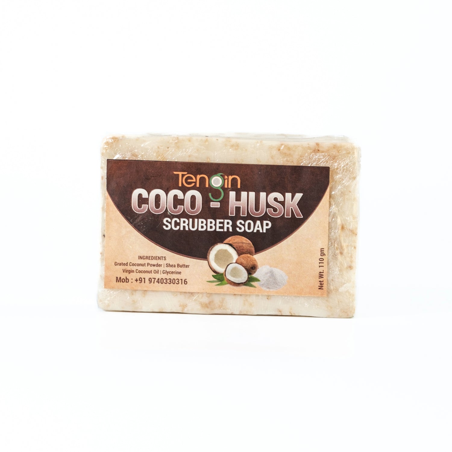 Coco-Husk Scrubber Soap