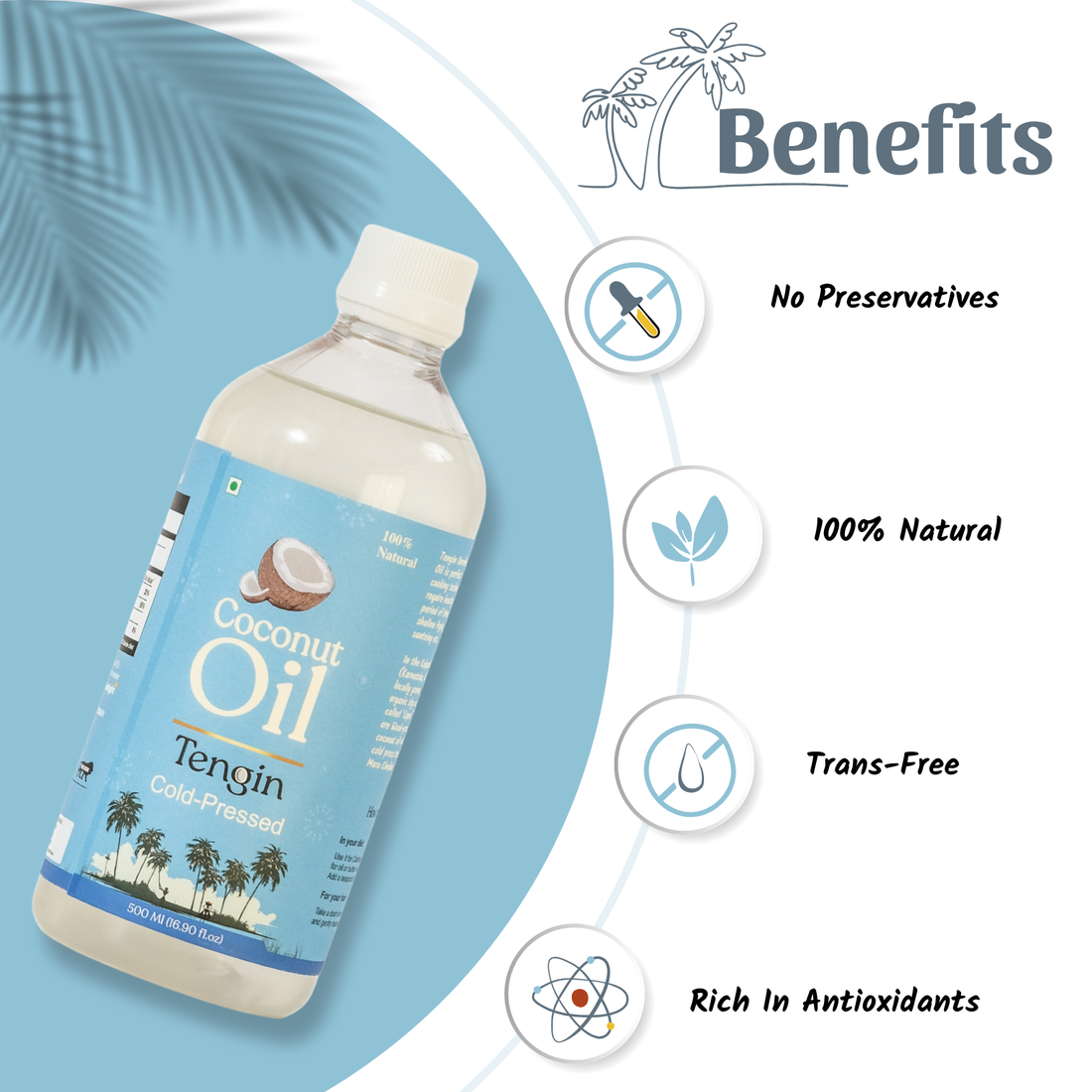 Cold-Pressed Coconut Oil / Copra Oil