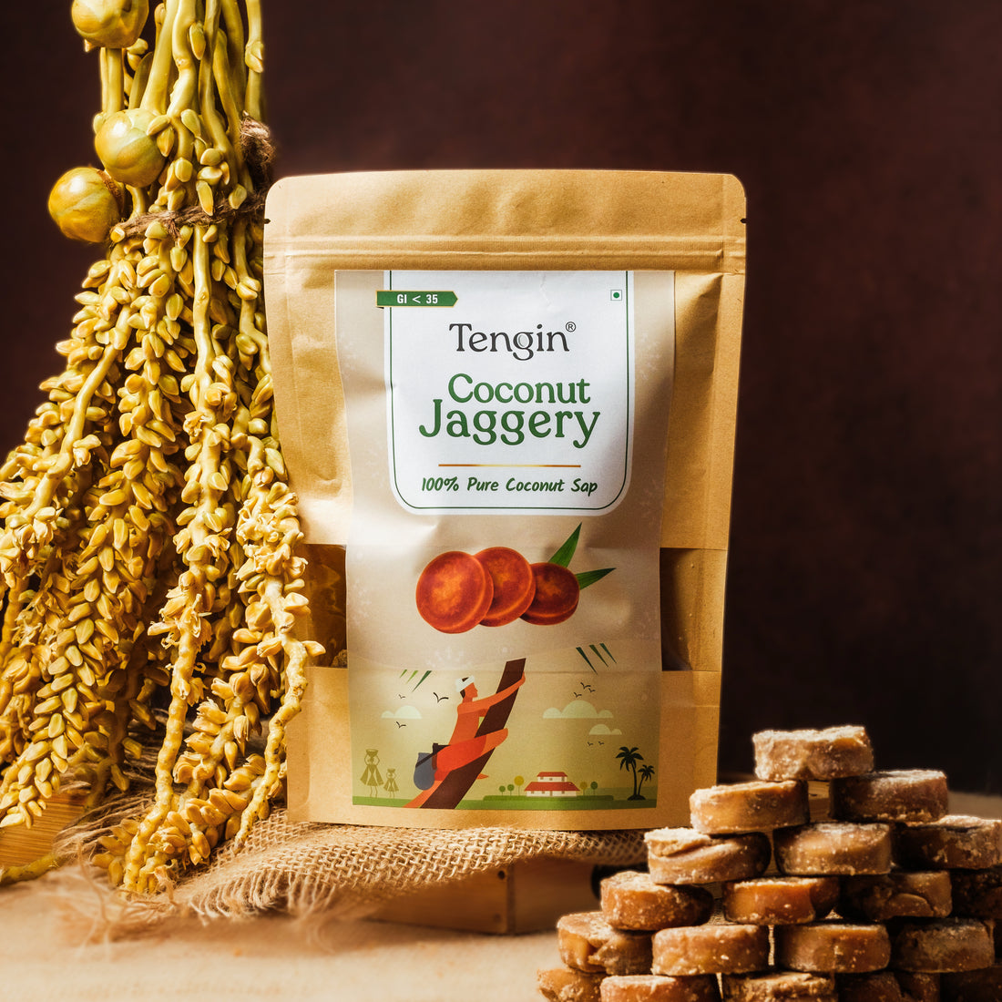 Coconut Sap Jaggery | 500 g