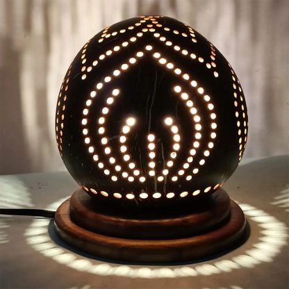 Coconut Shell Bed Lamp