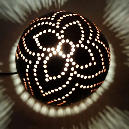 Coconut Shell Bed Lamp
