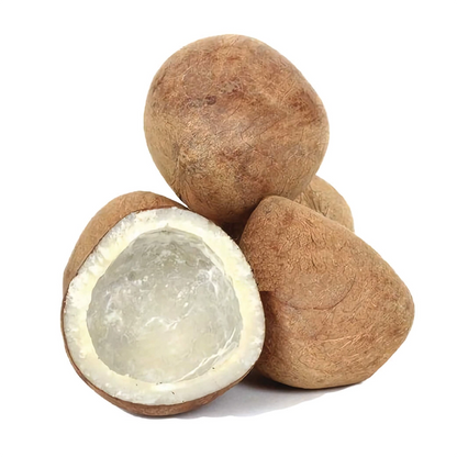 Copra. Dry Coconut Halves