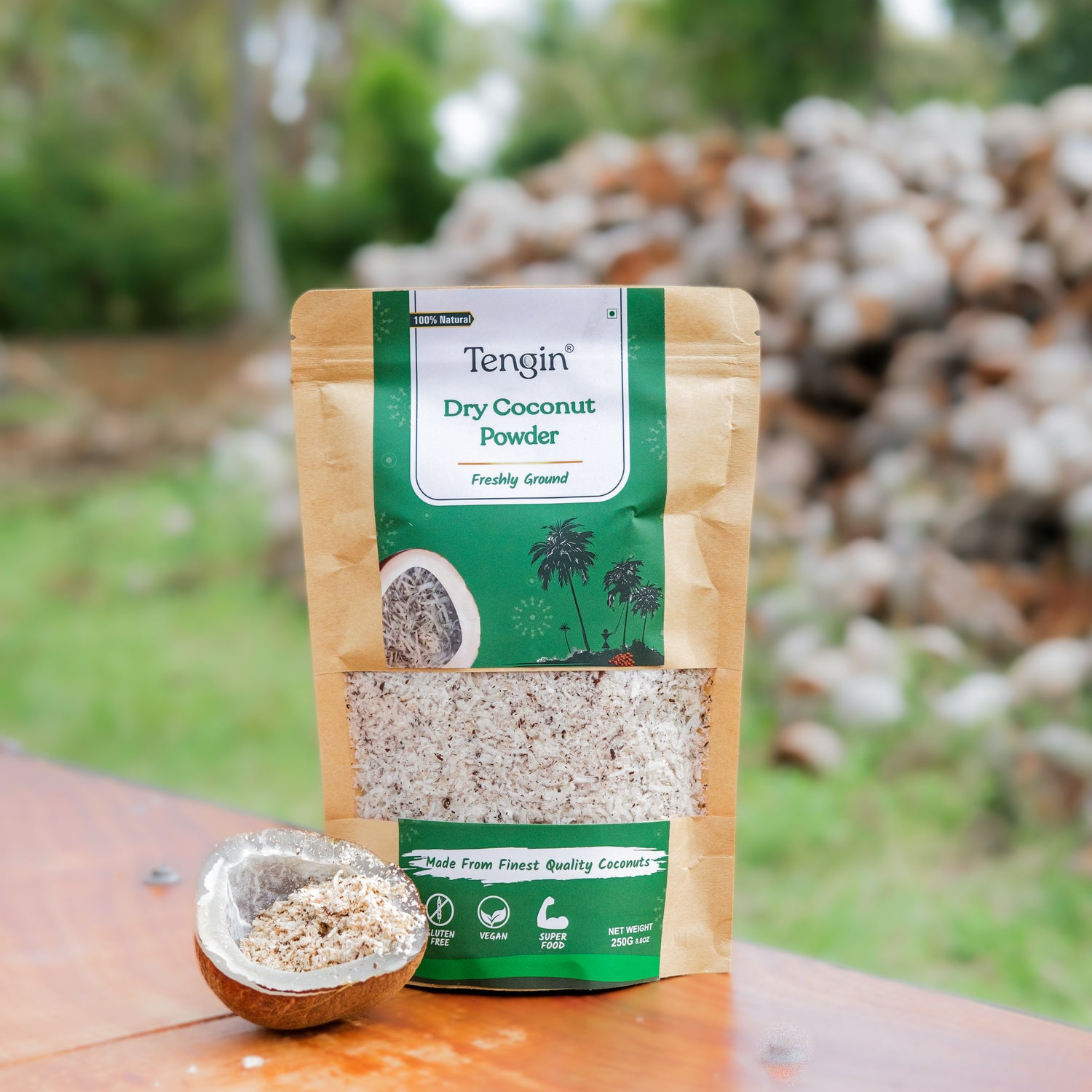 Dry Grated Coconut Flakes | 250 g