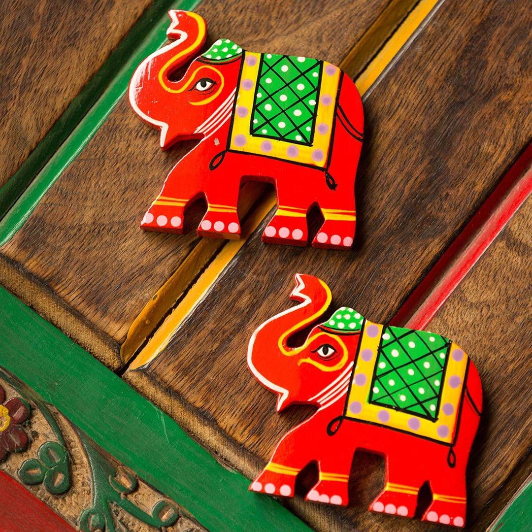 Elephant Fridge Magnet (wooden)