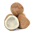 Tengin dry copra coconut halves natural sun-dried Tiptur Karnataka farm-direct