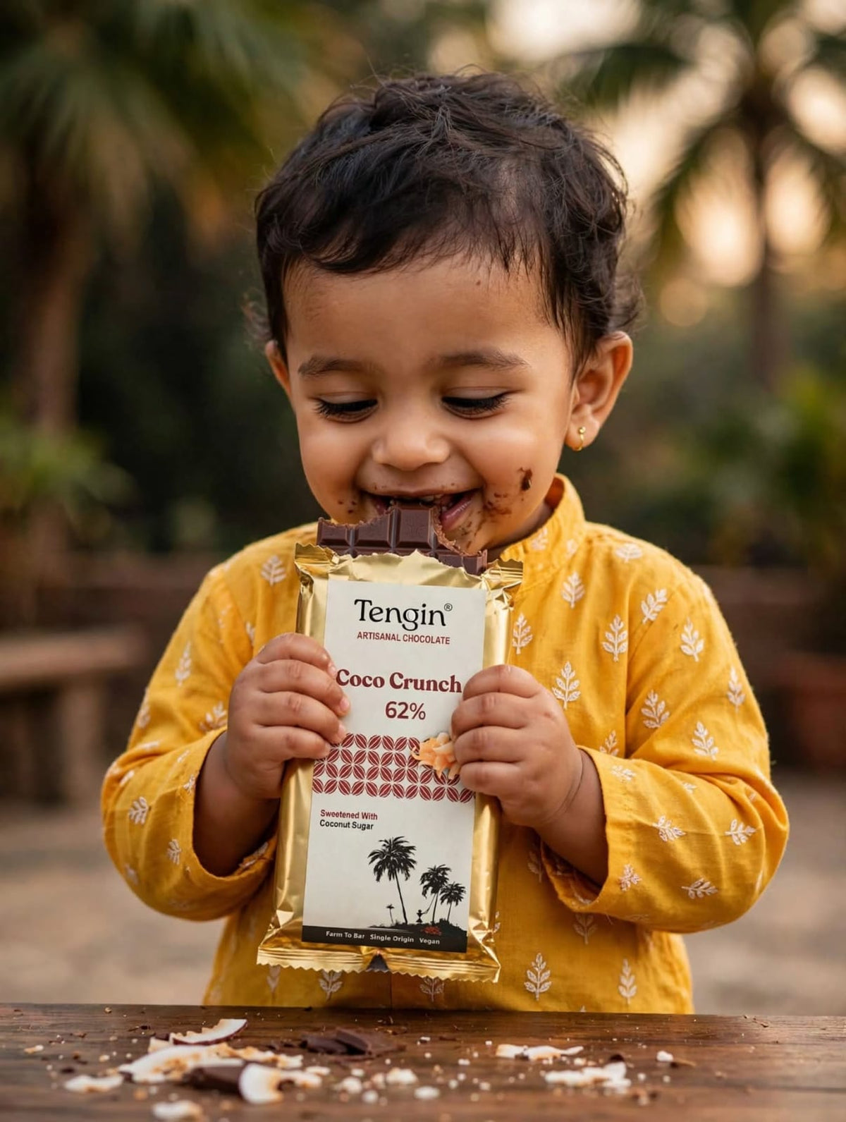 Artisanal Dark Chocolates | Coco Charm | Sweetened with Coconut Sugar
