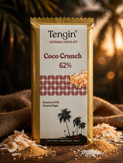 Artisanal Dark Chocolates | Coco Charm | Sweetened with Coconut Sugar