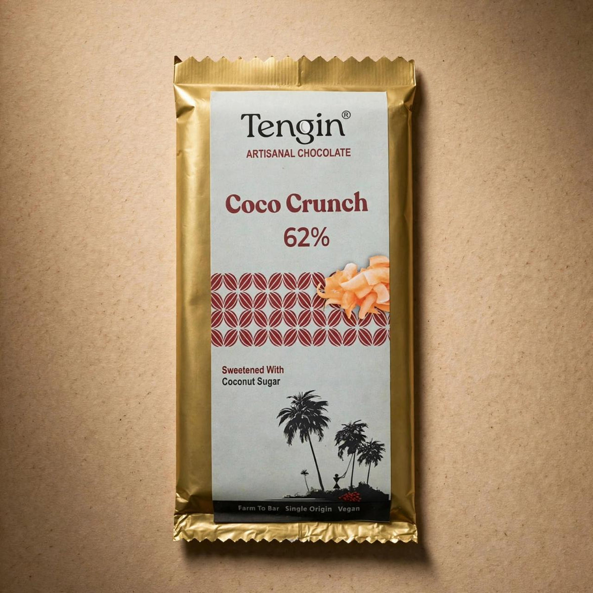Artisanal Dark Chocolates | Coco Charm | Sweetened with Coconut Sugar